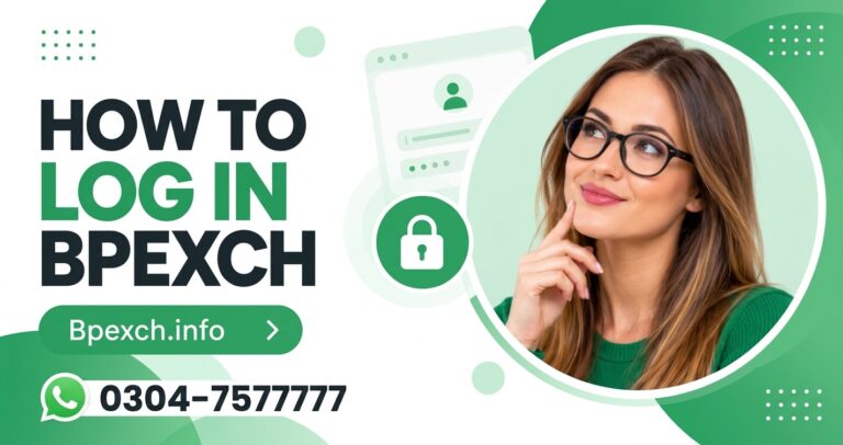 "Step-by-step guide showing how to log in to Bpexch account using username and password"
