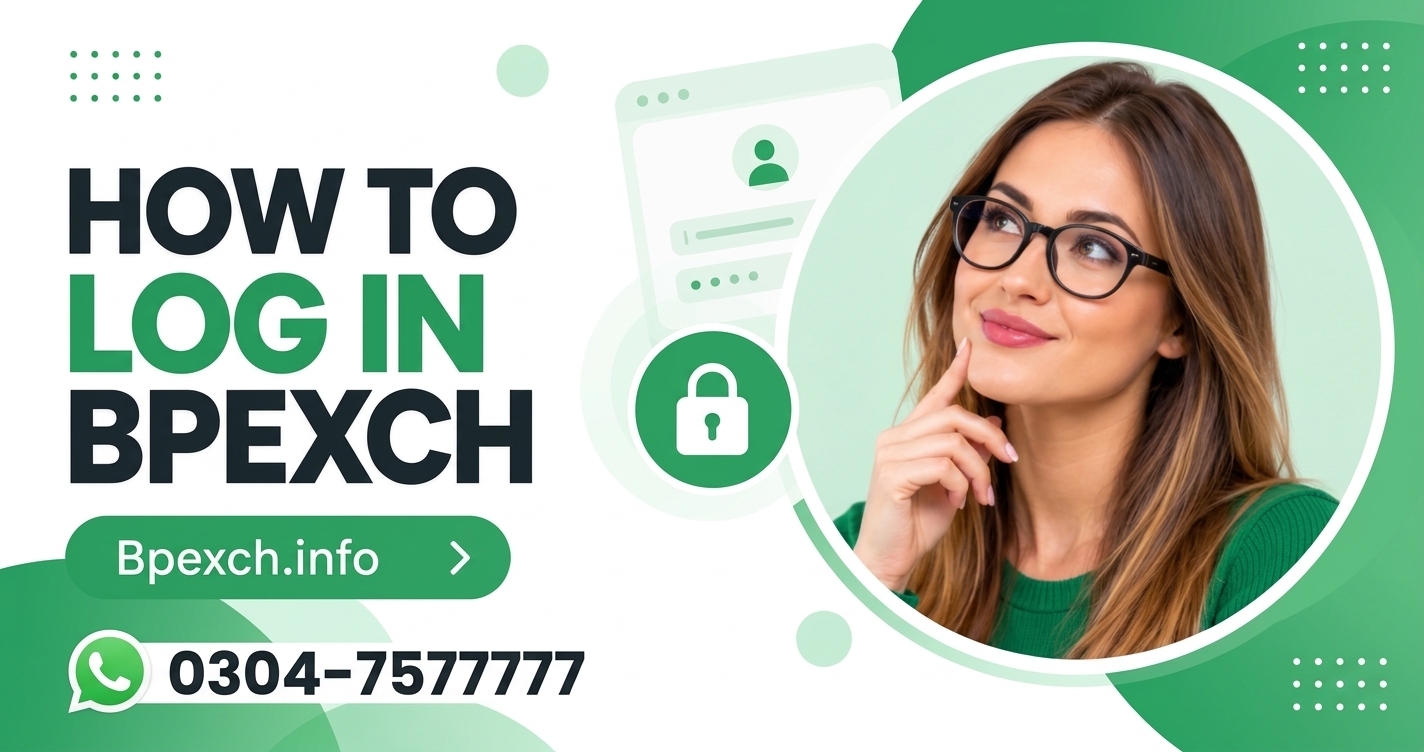 "Step-by-step guide showing how to log in to Bpexch account using username and password"